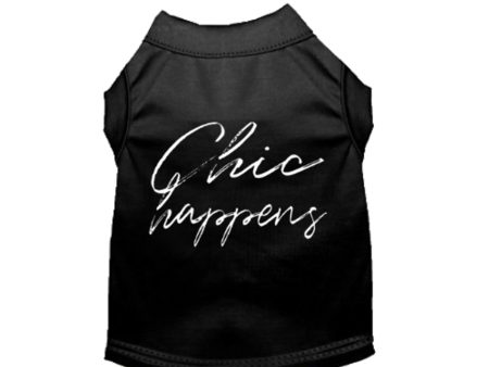 Chic Happens- Dog Shirt Sale