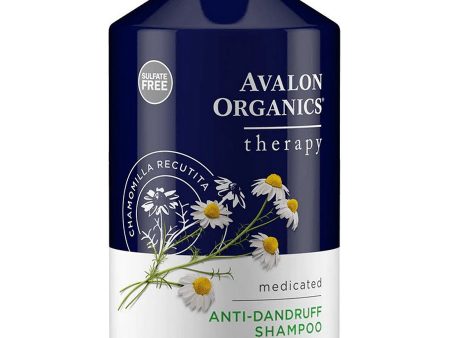 Avalon Organics, Anti-Dandruff Therapy Shampoo, 14 fl oz Online Hot Sale