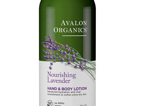 Avalon Organics, Nourishing Lavender Hand & Body Lotion, Value Size, 32 oz on Sale