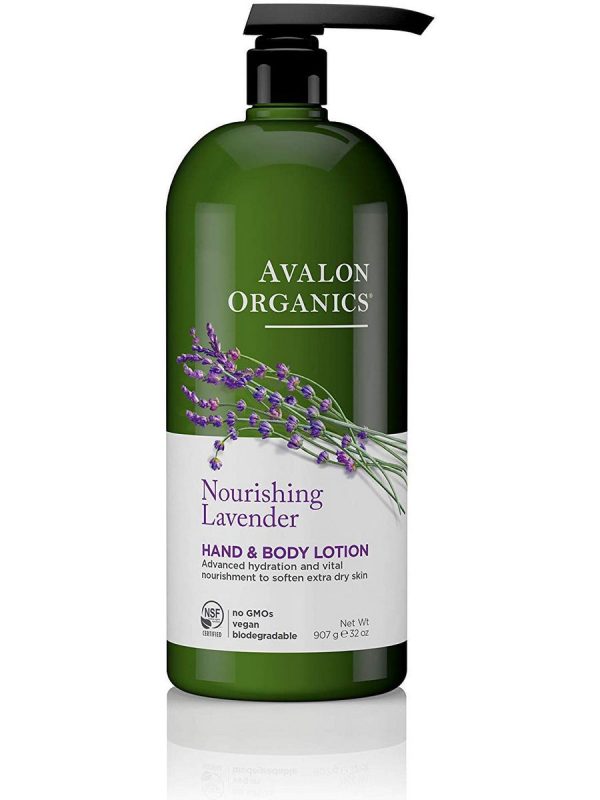 Avalon Organics, Nourishing Lavender Hand & Body Lotion, Value Size, 32 oz on Sale