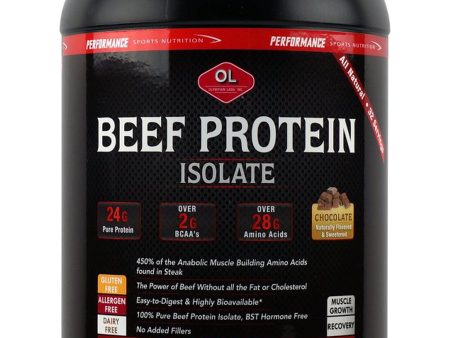 Olympian Labs, Beef Protein, Chocolate, 2 lbs Sale