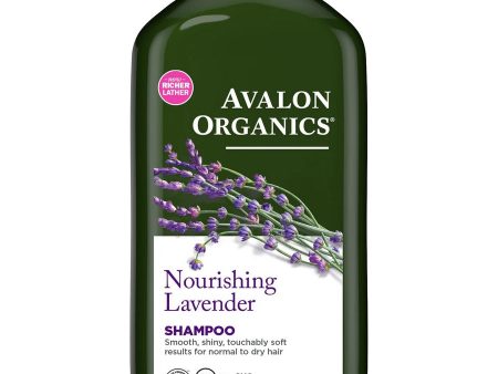 Avalon Organics, Nourishing Lavender Shampoo, 11 fl oz on Sale