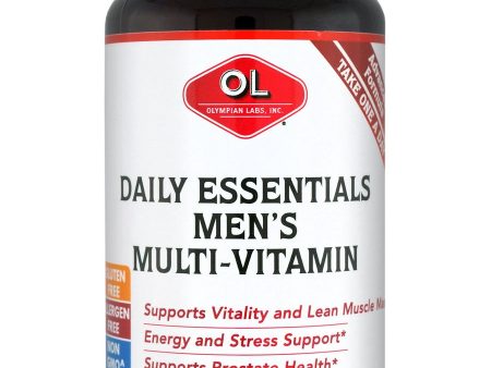 Olympian Labs, Daily Essentials Men s Formula, 30 Tablets For Cheap