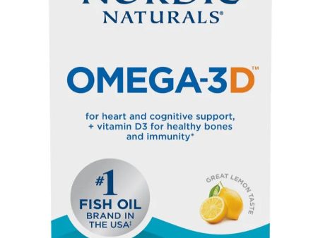 Nordic Naturals, Omega-3D, 60 Soft Gels For Sale