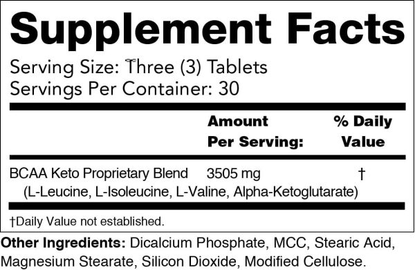 Olympian Labs, BCAA Keto, 3500 mg, 90 Tablets Supply