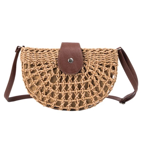 Cute Women s Hippie Handmade Woven Summer Beach Bag Online now