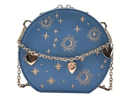 Women s Small Sun & Moon Cross Body Bag | Various Colours Online now