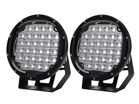 Giantz Pair LED Driving Lights 9 Inch Flood Spot Lights Car Truck SUV 12V 24V Online now