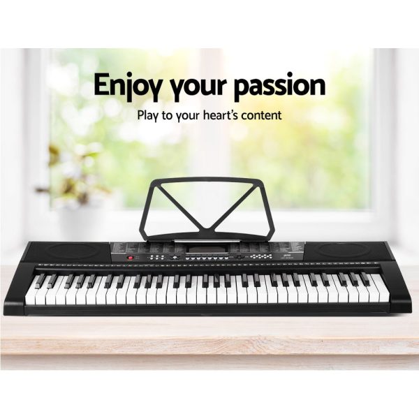 Alpha 61 Keys Electronic Piano Keyboard Digital Electric w  Stand Stool Speaker Online Hot Sale