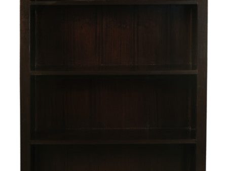 Tasmania 2 Drawer Bookcase (Chocolate) Cheap