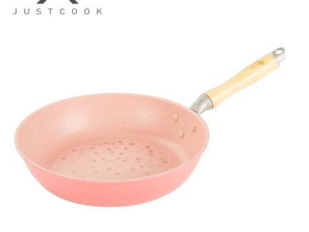 Justcook Japanese Style Non-stick Sakura Frypan Pink 26cm | Pink Non-Stick Frypan Online Sale