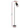 Artiss Floor Lamp LED Light Stand Modern Home Living Room Office Reading Black Online Sale