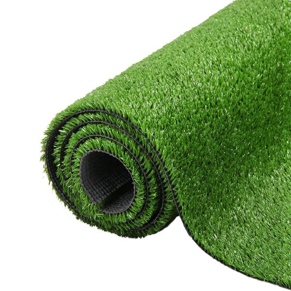 Primeturf Artificial Grass | 2mx5m | 10mm | Synthetic Fake Lawn Turf | Plastic Olive Discount