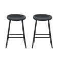 Artiss 2x Bar Stools Kitchen Dining Chairs Counter Stool PU Leather Metal Online