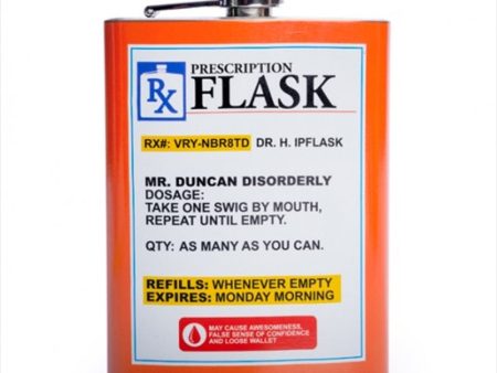 Prescription Metal Flask Sale