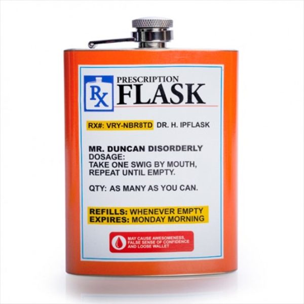 Prescription Metal Flask Sale