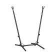 Gardeon Hammock Chair Stand Metal Frame Black Cheap