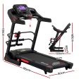 Everfit Treadmill Electric Home Gym Fitness Exercise Machine w  Sit Up Bar 480mm For Discount