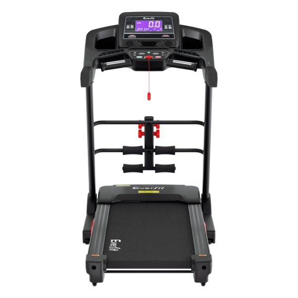 Everfit Treadmill Electric Home Gym Fitness Exercise Machine w  Sit Up Bar 480mm For Discount