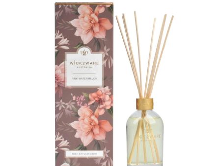 Wick2Ware Australia Fragrance Reed Diffuser Pink Watermelon 200ml 7.1 fl oz Online Sale