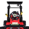 Rigo Kids Electric Ride On Car Bulldozer Digger Loader Remote 6V Red Hot on Sale