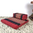 Meditation Cushion + Seating Block Set Red Elephant Online Hot Sale