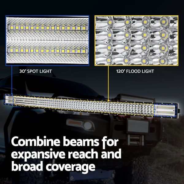 Giantz LED Driving Light | 50 Inch | Flood Spot Light Bar | Driving Lamp | Offroad Truck Online Hot Sale