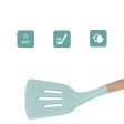 Justcook Silicon Spatula Turner without Holes | Essential Kitchen Tool Sale