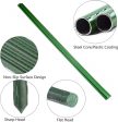 Garden Plant Stakes | 10 Pack | 8mm | 120cm | Steel Plant Stick | Support Stakes | Growing Climbing Plants Online