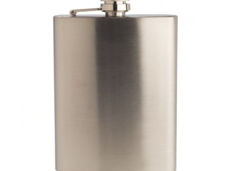 Plain Metal Flask | Sleek Beverage Flask Supply