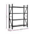 Giantz 2.4Mx2M Warehouse Shelving Garage Rack For Discount