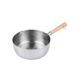 Justcook 20cm Japanese-style Stainless Steel Xueping Pot White Handle | Stainless Steel Xueping Pot (20cm) Online