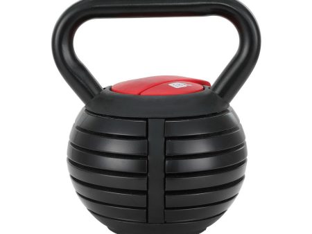 Everfit 18kg Adjustable Kettlebell Set Portable Kettle Bell Weight Dumbbells 10lbs 40lbs Online Hot Sale