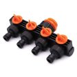 4 Way Hose Connector Tap Irrigation Garden Kit Discount