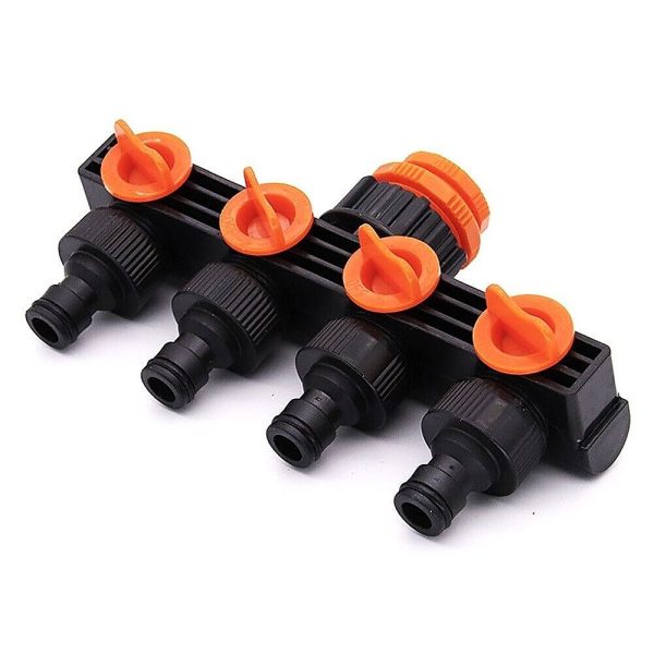 4 Way Hose Connector Tap Irrigation Garden Kit Discount