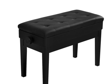 Alpha Piano Bench Stool Adjustable Height Keyboard Seat For Discount