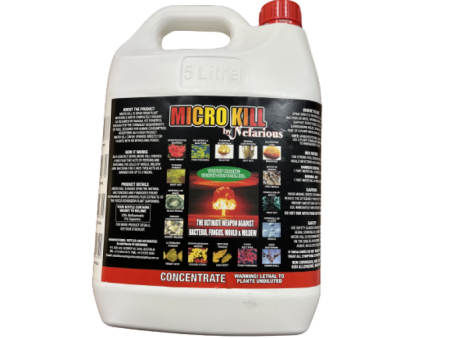 Micro Kill Concentrate 5L | Plant Mould + Mildew + Bacteria Treatment For Sale