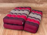 Mothers day gift Meditation Cushion Set Blue Medium Size-RED3-Fold Zafu Fashion