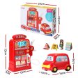 Keezi Kids Gas Petrol Station Pumper Pretend Play Toys Car Music Card Playset For Cheap