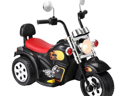 Rigo Kids Ride On Car | Motorcycle Motorbike | Electric Toys | Horn Music | 6V | Black For Cheap