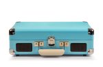 Crosley Cruiser Bluetooth Portable Turntable | Turquoise | Bundled Crosley Record Storage Crate For Discount