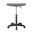 Artiss Laptop Desk Portable Height Adjustable Table Caster Wheels 60CM Black Sale