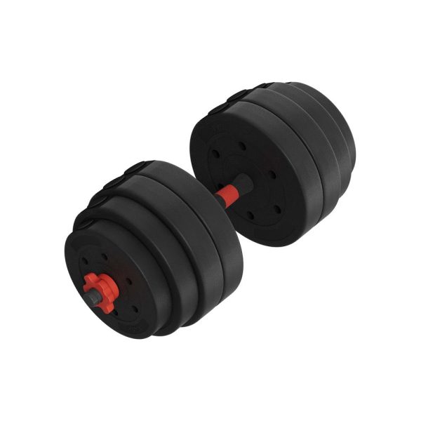 Everfit 40kg Adjustable Dumbbells Set Kettle Bell Weight Plates Barbells Gym For Sale