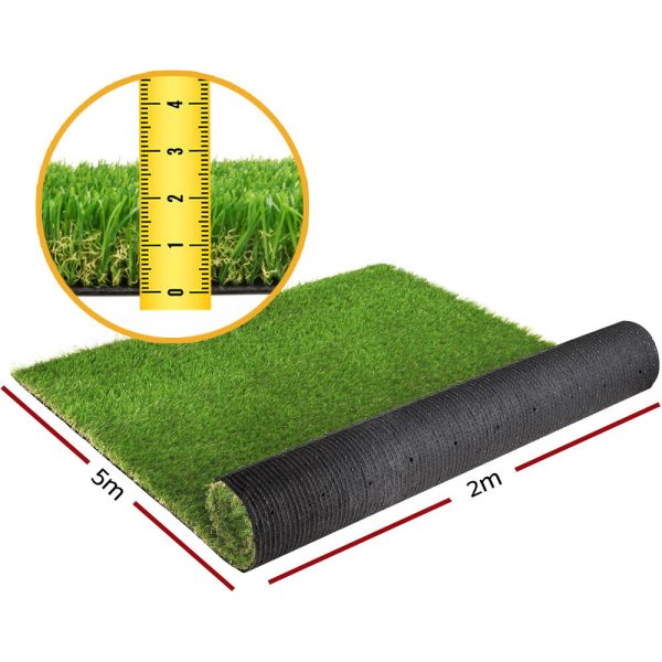 Primeturf Artificial Grass | 20mm | 2mx5m | Synthetic Fake Lawn Turf | Plastic Plant | 4-coloured Supply