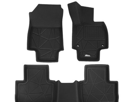 Weisshorn Car Rubber Floor Mats Compatible with Toyota RAV4 2019-2022 | Front and Rear Discount