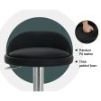 Artiss 4x Bar Stools PU Leather Gas Lift Black on Sale