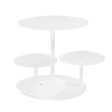 5-Star Chef Cake Stand 5 Tiers Acrylic Holder Display Round Clear Wedding Party For Discount