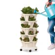 NOVEDEN Stacking Planter | 5 Tier | Vertical Garden | 45cm Sale