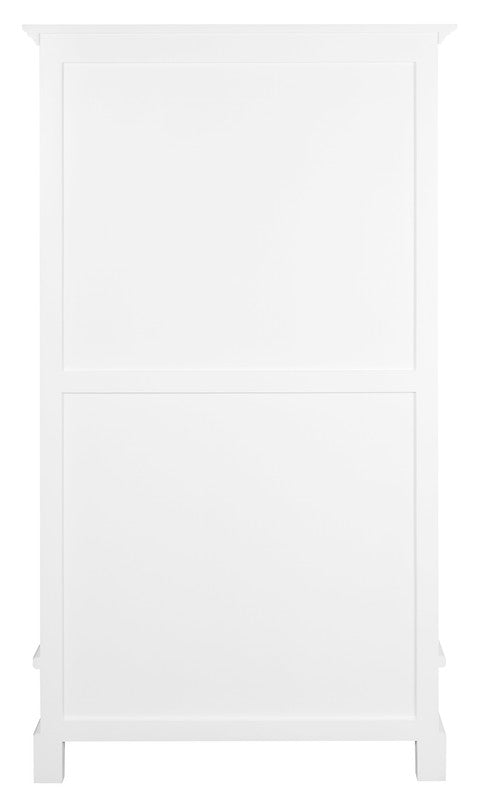 Tasmania 2 Drawer Bookcase (White) Cheap