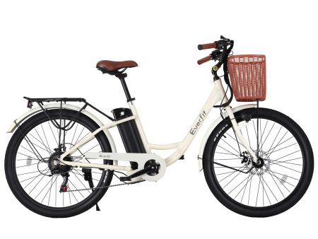 Everfit 26  Electric Bike City Bicycle eBike e-Bike Commuter w  Battery WH Online now